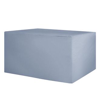 Beliani Cubierta Impermeable Para Conjunto De Sof&aacute;s Tela Recubierta De Pvc Gris 230 X 225 Cm Xxl Chuva