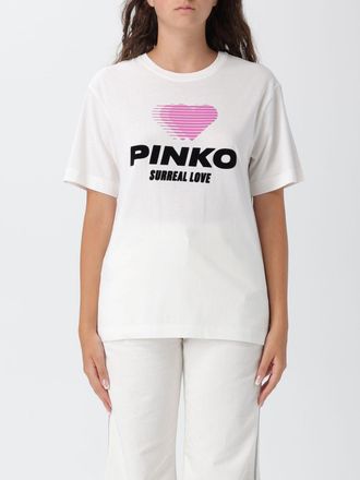 Pinko T-shirt in cotone con logo Pinko