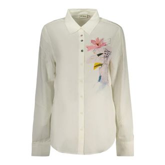 Desigual Camisa de Manga Larga Tamesis - Blouses & Shirts - Mujer - Blanco - XL