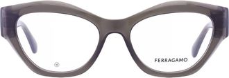 Ferragamo Salvatore Ferragamo Demo Cat Eye Ladies Eyeglasses SF2982 320 52