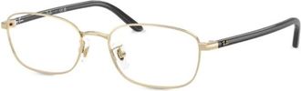 Ray-Ban Glasses, unisex, Yellow, Size: 53 MM Eyeglasses