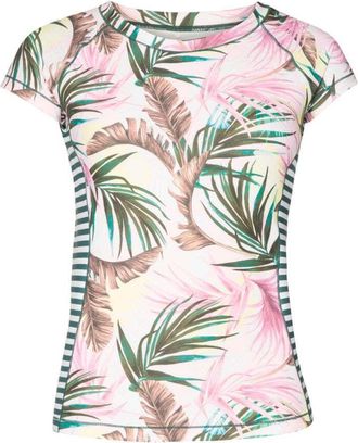 Protest Seamless Shirt PROTEST Surf shirt GEORGIA, Damen, Gr. XL, bunt (first crush), Obermaterial: 82% Polyester PES. 18% Elasthan EL., Shirts Seamless Shirt