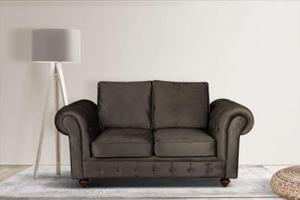 HOME AFFAIRE 2-Sitzer »MENDITTE« Knopfheftung im Armlehnbereich und an der Vorderkante, hohe Qualität