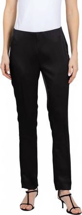 Peace of Cloth Satin Annie Pants In Black