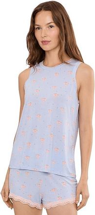 Honeydew Intimates All American Tank Top Shorties Set Womens Pajama Sets Moonbeam Rose : XS, Rayon/Spandex