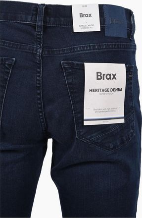 Brax Mens Brax Chuck Jean Dark Blue Denim - Navy - Size: 38/32