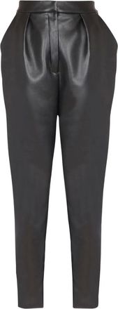 Balmain Pantaloni con piega - Nero