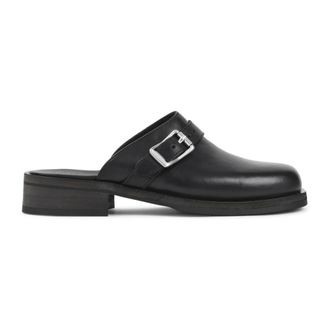 Our Legacy Schoenen, Heren, Zwart, 43 EU, Leer, Camion Mule