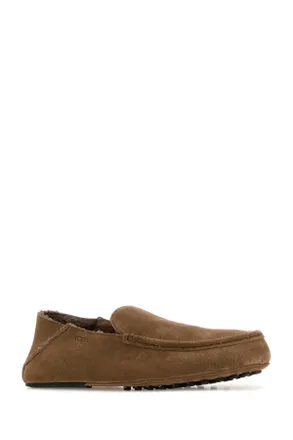 Tod's Mens Mud Suede Loafers Nocechiaro Sneaker