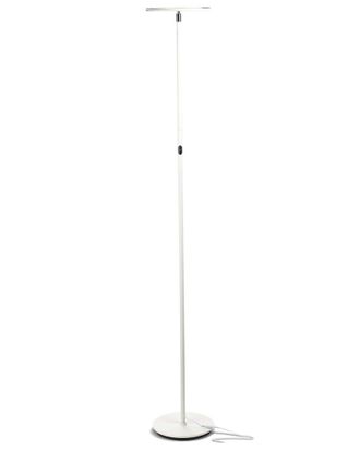 Brightech Sky Flux White LED Torchiere Floor Lamp