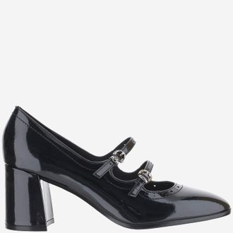 Pinko Zapatos de tac&oacute;n Mary Jane de piel con efecto pintura de Pinko