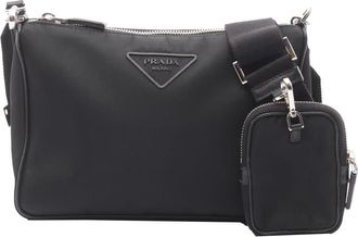 Prada Pre-owned Prada Tessuto Crossbody Bag Ladies XV3W2FMGW3L2JKK2