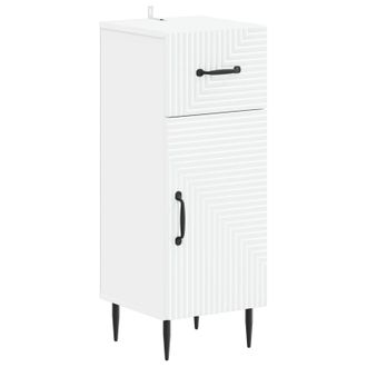 vidaXL Armario De Almacenamiento Para Ba&ntilde;o Haarlem Blanco Vidaxl