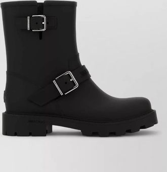 Jimmy Choo London rubber ankle boots
