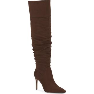 Jessica Simpson Olyra Over the Knee Boot in Walnut at Nordstrom, Size 6.5