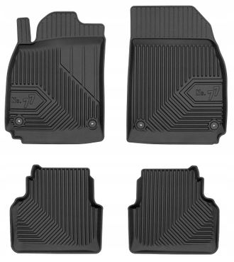 OEM Saab 9-3 2 2002-2015 Alfombras, Alfombras De Puerta, Alfombras De Goma, Cubeta 77