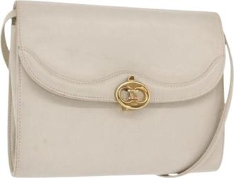 Celine Pre-owned Cross Body Bags, female, Beige, Size: ONE SIZE Pre-owned Vintage Crossbody Bag