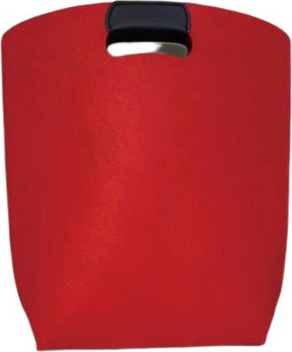 Generic Felt Tote Bag for Business Meetings and Brand Promotion at Trade Shows (Red,11.02&times;13.78&times;14.96in)