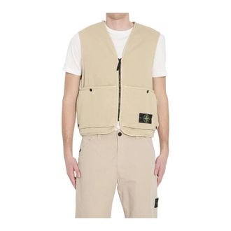 Stone Island Hombre, Chaquetas, Beige, Talla: M