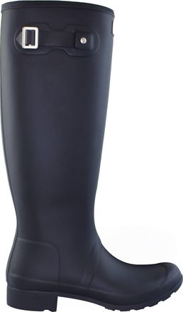 Hunter Original Tour Womens Navy Wellington Boots Rubber - Size UK 6