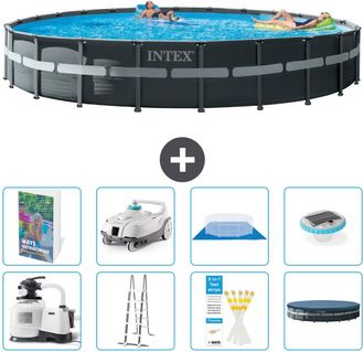 Intex Piscina Ultra Xtr Redonda - 732x132 Cm - 9-piezas S552
