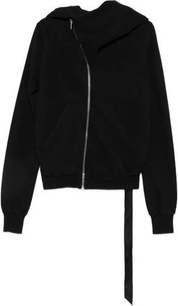 Rick Owens hoodie met rits in bergstijl