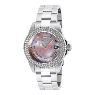 Invicta Accessoires, Dames, Grijs, ONE Size, Angel Round Horloge