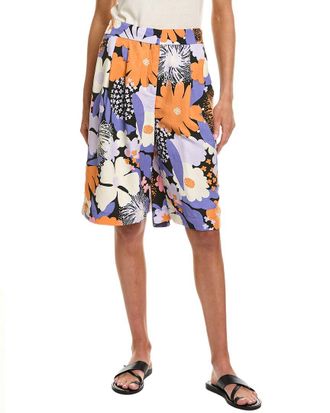 Marimekko Kasvisto Suvikimppu Linen-Blend Short