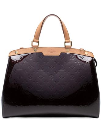 Louis Vuitton 2012 Monogram Vernis Brea GM satchel - Purple