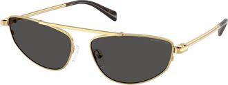 Michael Kors Stijlvolle zonnebril Buenos Aires model - Dames - Zonnebrillen - Geel - 60 MM - Accessoires
