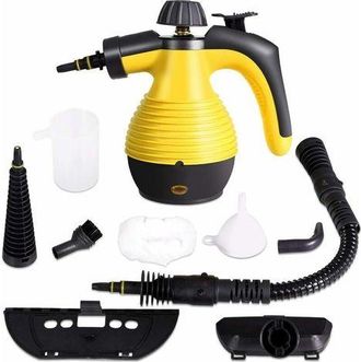 OEM Limpiador A Vapor Port&aacute;til De Mano Con 9 Accesorios Para Eliminar Manchas, Alfombras Y Cortinas, Alta Presi&oacute;n De 3 Bares Para Cocina Y Ba&ntilde;o, 350 Ml, A