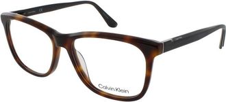 Calvin Klein Mens Tortoise Rectangular Eyeglass Frames Ck22507