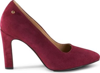 Stinaa.J Jackie Orthopedic Suede Pumps in Cherry Suede at Nordstrom, Size 38.5