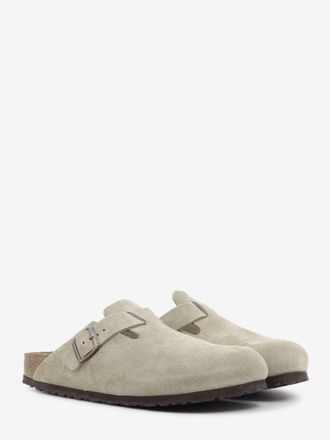 Birkenstock Boston BS suede leather taupe