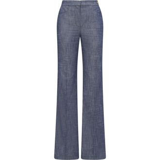 C&acirc;llas Milano Tonne High rise flared jeans in Blue at Nordstrom, Size 16
