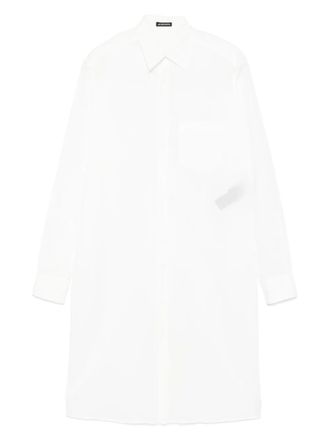 Ann Demeulemeester poplin shirt dress - women - Cotton - 40 - White