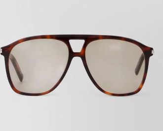 Saint Laurent acetate pilot sunglasses