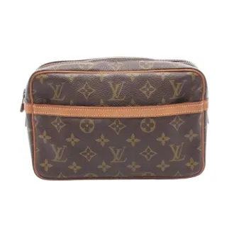 Louis Vuitton Vintage Clutches, unisex, Brown, ONE SIZE, Pre-owned Canvas louis-vuitton-bags