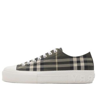 Burberry 26 Check Nylon Blend Sneakers Thicket Brown 81188541