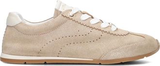 Unisa Schoenen, Dames, Geel, 42 EU, Gouden Dara Sneakers Glamour Look