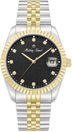 Mathey-Tissot Quartz Black Dial Mens Watch H250953C-A