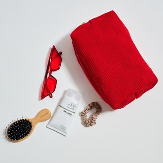 Urban Expression Hatchway Cosmetic & Travel Organizer Pouch in Red at Nordstrom