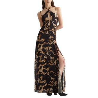 Liu Jo Maxi Jurk - Dames - Maxi kleedjes - Veelkleurig - 2XL - Kleedjes