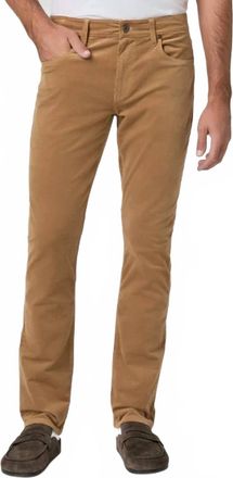Paige Mens Federal Slim Straight Pant In Palomino