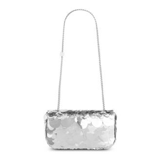 Paco Rabanne Piccola Borsa Baguette Scintillante - - Bags - Donna - Grigio - ONE SIZE