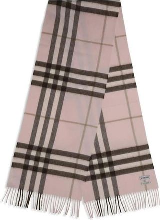 Burberry Luxe Kasjmieren Sjaal - Dames - Wintersjaals - Veelkleurig - ONE Size - Kasjmier - Accessoires