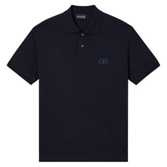 Emporio Armani Polo Shirts - Heren - Polos - Blauw - 2XL - Tops