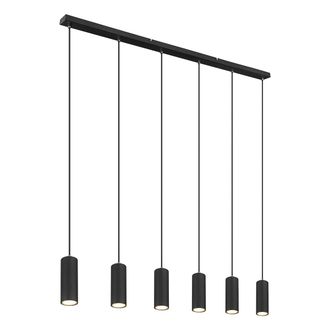 Globo Lighting L&aacute;mpara Colgante - Robby - Negro - Metal - Gran L&aacute;mpara - Globo