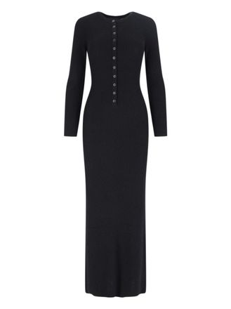 Nili Lotan Nili Lotan Roxy Maxi Knitted Dress Black