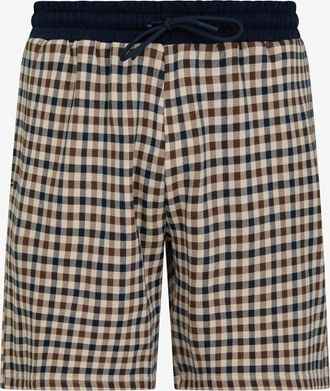 Aquascutum Mens Shorts in Tan Cotton - Size X-Large